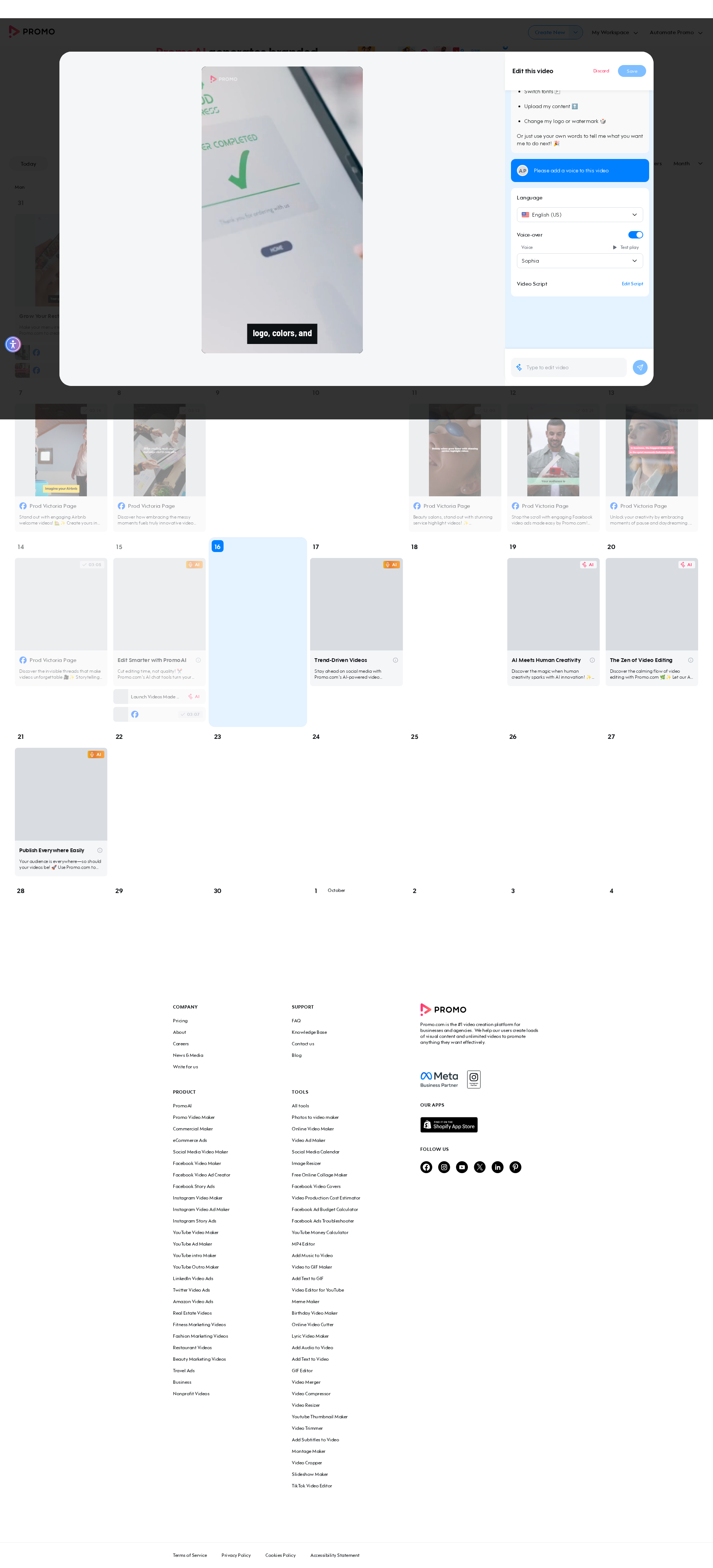 Test failure screenshot